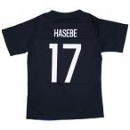 ジュニア 日本代表 2016 コンフィット半袖Tシャツ　17.長谷部誠　【FLAGS TOWN|フラッグスタウン】クラブチームジュニアウェアー16ss