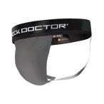 コアサポーター CP　ダークグレー　【ShockDoctor|ショックドクター】サッカーフットサルボディケア用品218-dg