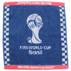 ハンドタオル　ジャパンカラー　2014 FIFA ワールドカップ ブラジル大会 オフィシャルライセン ...