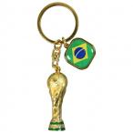 トロフィーキーチェーン　A　2014 FIFA ワールドカップ ブラジル大会 オフィシャルライセンス ...