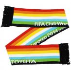 FIFAクラブワールドカップ　セブンカラーズマフラー2014　サッカーフットサルアクセサリー944-611904