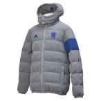 チェルシー ダウンジャケット　ミディアムグレイヘザー　【adidas|アディダス】クラブチーム防寒ウェアーabq59-aa6798