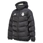 レアルマドリッド ダウンジャケット　ブラック　【adidas|アディダス】クラブチーム防寒ウェアーabr02-aa6878