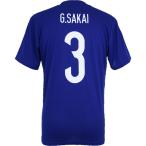 日本代表 2014 ホーム 半袖レプリカTシャツ　3.酒井高徳　【adidas|アディダス】サッカー日本代表ウェアーad649-g85293-3-g
