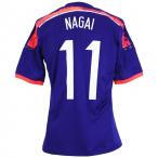 日本代表 2014 ホーム レプリカ半袖ユニフォーム　11.永井謙佑　【adidas|アディダス】サッカー日本代表ウェアーad654-nagai