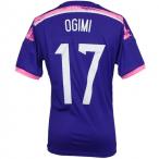 なでしこジャパン 2014 ホーム 半袖レプリカユニフォーム　17.大儀見優季　【adidas|アディダス】サッカー日本代表ウェアーad657-17-