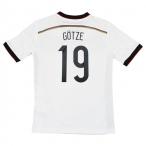 ジュニア ドイツ代表 2014 ホーム 半袖レプリカユニフォーム　19.ゲッツェ　【adidas|ア ...