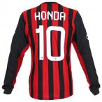 ACミラン 13-14 ホーム UCL 長袖レプリカユニフォーム　10.本田圭佑　【adidas|アディダス】クラブチームレプリカウェアーai772-