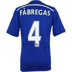 チェルシー 14-15 ホーム 半袖レプリカユニフォーム　4.セスク・ファブレガス　【adidas|アディダス】クラブチームウェアーamz44-g92