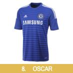 チェルシー 14-15 ホーム 半袖レプリカユニフォーム　8.オスカル　【adidas|アディダス】クラブチームウェアーamz44-g92151-8-