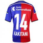 バーゼル 14-15 ホーム 半袖レプリカユニフォーム　14.柿谷曜一朗　【adidas|アディダス】クラブチームレプリカウェアーann27-f809