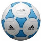 アディピュア トレーニングプロ　ホワイト×ブルー　5号球　【adidas|アディダス】サッカーボール5号球as5493wb