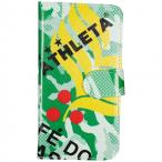 マルチスマートフォンケース 4.7インチブック型　グリーン　【ATHLETA|アスレタ】サッカーフットサルアクセサリーatg-9075