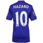 チェルシー 15-16 ホーム 半袖レプリカユニフォーム プレミアリーグチャンピオンバッジ付き　10.エデン・アザール　【adidas|アディダス】ク