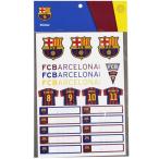 FCバルセロナ ステッカーセット　サッカーフットサルアクセサリーbcn29527