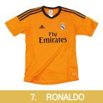ジュニア レアルマドリッド 13-14 3rd レプリカ半袖ユニフォーム　7.クリスティアーノ・ロナウド　【adidas|アディダス】クラブチームレプ