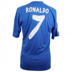レアルマドリッド 13-14 アウェイ 半袖レプリカユニフォーム　7.クリスティアーノ・ロナウド　【adidas|アディダス】クラブチームレプリカウェ