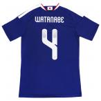 ショッピング日本代表 ノベルティ対象 背番号4 渡辺剛 アディダス サッカー日本代表 2026 ホーム レプリカ ユニフォーム 半袖 kd3345　【adidas|アディダス】サッカー日本