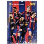 FCバルセロナ 2021年 壁掛けカレンダー　クラブチームアクセサリーfcb2021e