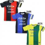 ジュニア 半袖プラクティスシャツ　【FINTA|フィンタ】サッカーフットサルジュニアウェアーft6454