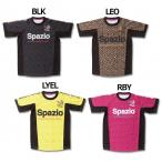 LEOPARD 半袖プラクティスシャツ　【Spazio|スパッツィオ】サッカーフットサルウェアーge-0242