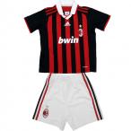 AC Milan 09-10 Home Kids короткий рукав Mini комплект [adidas| Adidas ] Club Team копия одежда -gk989-e84192