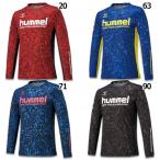 長袖プラクティスシャツ　【hummel|ヒュンメル】サッカーフットサルウェアーhap7127