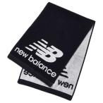 NB ジャガードスポーツタオル　ブラック　【NewBalance|ニューバランス】サッカーフットサルアクセサリーjaop2638-bk