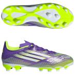 ジュニア F50 LEAGUE HG/AG パープルラッシュ×フットウェアホワイト 【adidas|アディダス】サッカージュニアスパイクjh7752