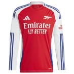 アーセナル 24-25 ホーム 長袖レプリカユニフォーム 【adidas|アディダス】クラブチームレプリカウェアーjnl77-is8142