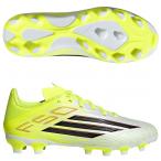 ジュニア F50 LEAGUE HG/AG　チームソーラーイエロー×コアブラック　【adidas|アディダス】サッカージュニアスパイクjr9022