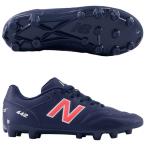 ジュニア 442 V2 ACADEMY HG JNR W　ネイビー×レッド　【NewBalance|ニューバランス】サッカージュニアスパイクjs43h