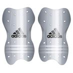 メタルシンガード 2　シルバーメット×ブラック　【adidas|アディダス】サッカーフットサルアクセサリーレガースkar44-s91236