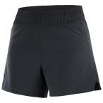 женский SHAKEOUT CORE 4 дюймовый шорты deep black [SALOMON| Salomon ] бег одежда -lc2451300
