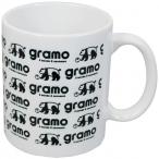MUG ホワイトロゴパンダ マグカップ　【gramo|グラモ】サッカーフットサルアクセサリーmg-001