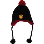 マンチェスターユナイテッド ポンポンニットキャップ　サッカーフットサル防寒アクセサリーmu75144