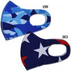 ラウドマウス フェイスカバー 3Dタイプ 総柄　サッカーフットサルアクセサリーnc-770920