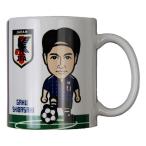日本代表 似顔絵マグカップ　柴崎岳　ナショナルチームアクセサリーo3-101