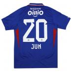  Yokohama F* Marino s2025 Home короткий рукав подлинный форма 20. небо . оригинальный [adidas| Adidas ] Club Team копия одежда -oay71
