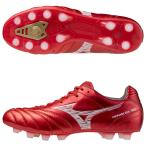 モナルシーダ NEO 3 WIDE ELITE ルビーレッド×ホワイト 【MIZUNO|ミズノ】サッカースパイクp1ga252160