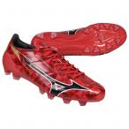 ミズノアルファ 2 PRO ルビーレッド×ブラック 【MIZUNO|ミズノ】サッカースパイクp1ga256460