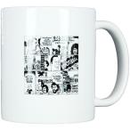 4コマ de football マグカップ　【SoccerJunky|サッカージャンキー】サッカーフットサルアクセサリーsj17149