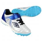 ジュニア アクセレイター SB JR WIDE ホワイト×ブルー 【UMBRO|アンブロ】サッカージュニアトレーニングシューズuf5sfct5j-wh