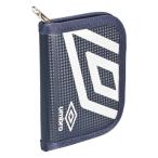 ラバスポウォレット　ネイビー×シルバー　【UMBRO|アンブロ】サッカーフットサルアクセサリーuja1463-nvsv
