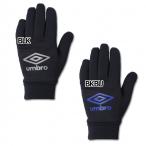 フィールドプレイヤーグローブ　【UMBRO|アンブロ】サッカーフットサル防寒アクセサリーuja8402