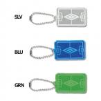 ピッチ型リフレクターキーホルダー　【UMBRO|アンブロ】サッカーフットサルアクセサリーujs7207