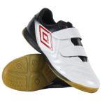 ジュニア ACR シーティー BL JR WIDE IN　ホワイト×ブラック　【UMBRO|アンブロ】ジュニアトレーニングシューズuu4ojb06wb