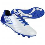 ジュニア アクセレイター RB JR WIDE HG ホワイト×ブルー 【UMBRO|アンブロ】サッカージュニアスパイクuu4uja02wb