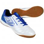 ジュニア アクセレイター TR JR WIDE IN　ホワイト　【UMBRO|アンブロ】ジュニアフットサルシューズuu4vjb02wb