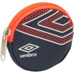 ラバスポコインケース　ネイビー×ヒートレッド　【UMBRO|アンブロ】サッカーフットサルアクセサリーuualja44-nvhr